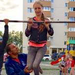 СПОРТ ПРОТИВ ПОДВОРОТНИ. ДЕТСКИЙ СПОРТ: в Южно-Сахалинске продолжается череда спортивных мероприятий "Мой спортивный двор"