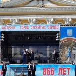 С Днем города и области поздравил костромичей член Совета Федерации Николай Журавлев