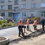 В Алатыре продолжается благоустройство дворовых территорий