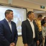 Партийцы Каменска-Уральского приняли участие в открытии шахматно-шашечного клуба «Космос»