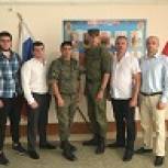 Депутат-единоросс встретился в Дагестане с уральскими военнослужащими