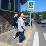Дороги Красноярска протестировали на доступность