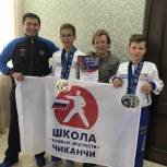 Воспитанники Школы боевых искусств встретились с Галиной Лапшиной