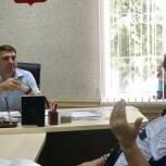 Марков провел прием ольховатцев и встретился с партактивом