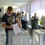 Александр Поветкин проголосовал на участке в городском округе Чехов