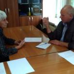 Олег Громов принял в работу обращения асиновцев