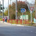 Партийцы Шимановска проверили пешеходные переходы у школ и детсадов
