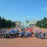 Курская молодёжь организовала флешмоб «Я люблю Курск»