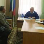 Депутат областной Думы Николай Форафонов встретился с жителями Прохоровского района 