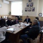 Депутаты областной Думы Андрей Волосенок и Сергей Лисов обсудили с шебекинцами волнующие их вопросы 