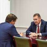 Сергей Коткин обсудил с губернатором НАО взаимодействие Федерального Собрания и органов власти региона