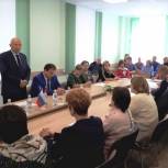 Виктор Бабурин провел встречу с активом Местного отделения Партии Бабынинского района