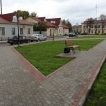 Центральная площадь Мглина благоустроена благодаря партпроекту «Городская среда»