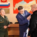 Ветераны военной службы Стерлитамакского района получили юбилейные медали
