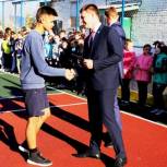 В Новоусманской сельской школе появилась новая спорплощадка