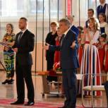 В Белогорске торжественно открыли физкультурно-оздоровительный комплекс имени Сергея Солнечникова
