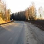 В Якшур-Бодьинском районе завершен ремонт участка автодороги