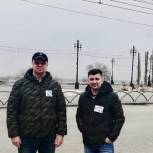 В рамках партпроекта «Безопасные дороги» парк в Красноармейском районе оградили от проезжей части