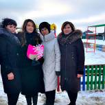 В селе Скородум появилась детская игровая площадка