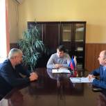 В Избербаше прием граждан прошел на дополнительной площадке