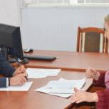 Депутат Государственного Совета Сергей Мельников провел прием граждан в городе Шумерля