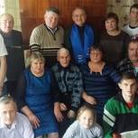 Кадомские единороссы поздравили юбиляров с 90-летием