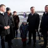 В Краснодаре открыли первую очередь аллеи 80-летия Краснодарского края в Юбилейном микрорайоне