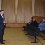Александр Ефремов обсудил вопросы с малоярославецкими однопартийцами