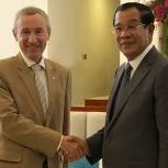 Международная делегация «Единой России» провела переговоры с правящей партией Камбоджи