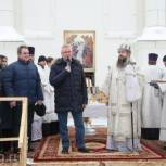 Валерий Лидин поздравил верующих со светлым праздником Крещения Господня