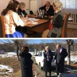 Ирина Марьяш побывала с рабочим визитом в сельском поселении Ташлы-Тала