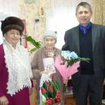 Жительница д.Кельмаково отметила своё 90-летие 