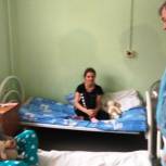 Губернатор Калужской области посетил детей в больнице