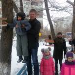 Тольяттинцы участвуют в акции «Двор для птиц»