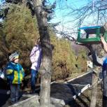 Новую детскую площадку в городском парке Лермонтова оснастили участники акции «Двор для птиц»