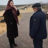 Елена Ельникова с рабочей поездкой побывала в городе Каспийске