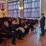 Виктор Дерябкин посетил Зимовниковский район с рабочим визитом
