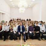 Бурнашов принял участие в школьных пресс-конференциях с юными корреспондентами Прикамья