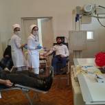 В Ножай-Юрте прошла донорская акция в рамках регионального проекта «Единой России»