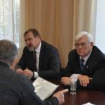 Юрий Конев провел прием граждан по личным вопросам в селе Уват
