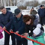 Алексей Кошелев поздравил жителей Мосальского района с газификацией двух населенных пунктов района