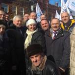 Челябинские партийцы приняли участие в шествии в связи с пятилетием «Крымской весны»
