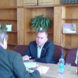 Спасский район: Владимир Вдонин провел прием граждан 