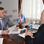 Прием граждан провел депутат Законодательного Собрания Пермского края Михаил Арзуманов