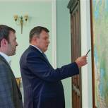 Депутат Государственной думы Евгений Серпер встретился  с начальником Куйбышевской железной дороги Рашидом Сайбаталовым 