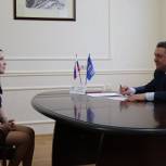 Сенатор Валерий Гаевский в Ставрополе провёл личный приём граждан