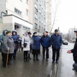 Железнодорожный район: партийцы встретились с жителями по вопросам благоустройства 