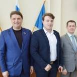 Депутат Владимир Влазнев принял участие в заседании Молодежного парламента Азова