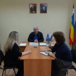 Депутат Владимир Гребенюк провел прием граждан в Неклиновском райолне