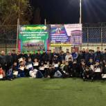 Турнир по мини-футболу, посвященный 74-летию Победы, прошел в Гумбетовском районе